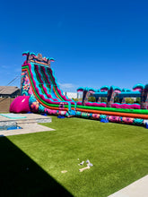 Load image into Gallery viewer, 27' Tiki Splash Dual lane Water and Slip n slide