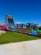 Load image into Gallery viewer, 27' Tiki Splash Dual lane Water and Slip n slide