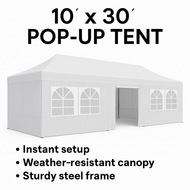 10 X 30 Pop Up Tent WITH WALLS