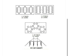 Load image into Gallery viewer, 10'X20' Pop Up Tent with Walls