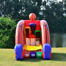 Load image into Gallery viewer, Basketball Challenge Inflatable Game