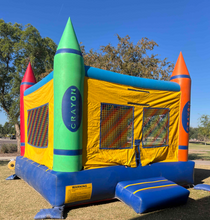 Load image into Gallery viewer, CRAYON BOUNCE HOUSE