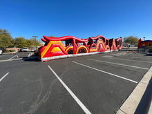 Load image into Gallery viewer, 100' SHADOW INFLATABLE OBSTACLE COURSE RENTAL- Dry Only