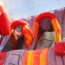 Load image into Gallery viewer, 30' SHADOW #7 INFLATABLE OBSTACLE COURSE WITH BASKETBALL AND CLIMBING RENTAL- Dry Only