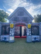 Load image into Gallery viewer, THE AMAZING ZOMBIE MAZE — Inflatable Haunted Maze Rental