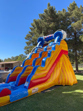 Load image into Gallery viewer, 18' BUCKET DROP INFLATABLE WATER SLIDE RENTAL