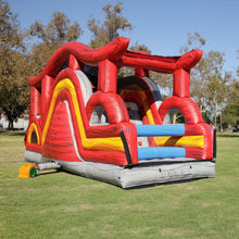 Load image into Gallery viewer, 30' SHADOW #2 INFLATABLE OBSTACLE COURSE RENTAL- Dry Only