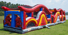Load image into Gallery viewer, 62' SHADOW INFLATABLE OBSTACLE COURSE RENTAL- Dry Only