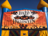 HALLOWEEN BOUNCE HOUSE BANNER