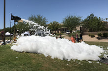 Load image into Gallery viewer, FOAM MACHINE RENTAL, RENT A FOAM MACHINE, FOAM PIT MACHINE RENTAL, CARNIVALS, BIRTHDAY PARTY, WEDDINGS, PARTY RENTAL, CARNIVAL GAMES, FESTIVAL,  GILBERT AZ, MESA AZ, QUEEN CREEK AZ, SCOTTSDALE AZ, TEMPE AZ, CHANDLER AZ, PHOENIX AZ