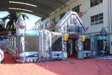 Load image into Gallery viewer, THE AMAZING ZOMBIE MAZE — Inflatable Haunted Maze Rental